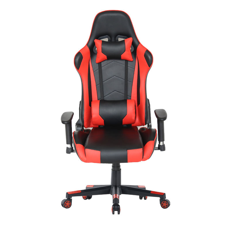 Udobna uredska stolica za računalne igrice Prilagođena crvena igračka stolica za masažu  Udobna uredska stolica za računalne igrice Prilagođena crvena igračka stolica za masažu