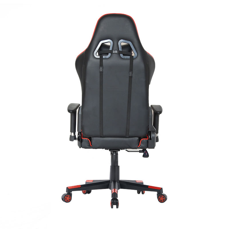 Udobna uredska stolica za računalne igrice Prilagođena crvena igračka stolica za masažu  Udobna uredska stolica za računalne igrice Prilagođena crvena igračka stolica za masažu