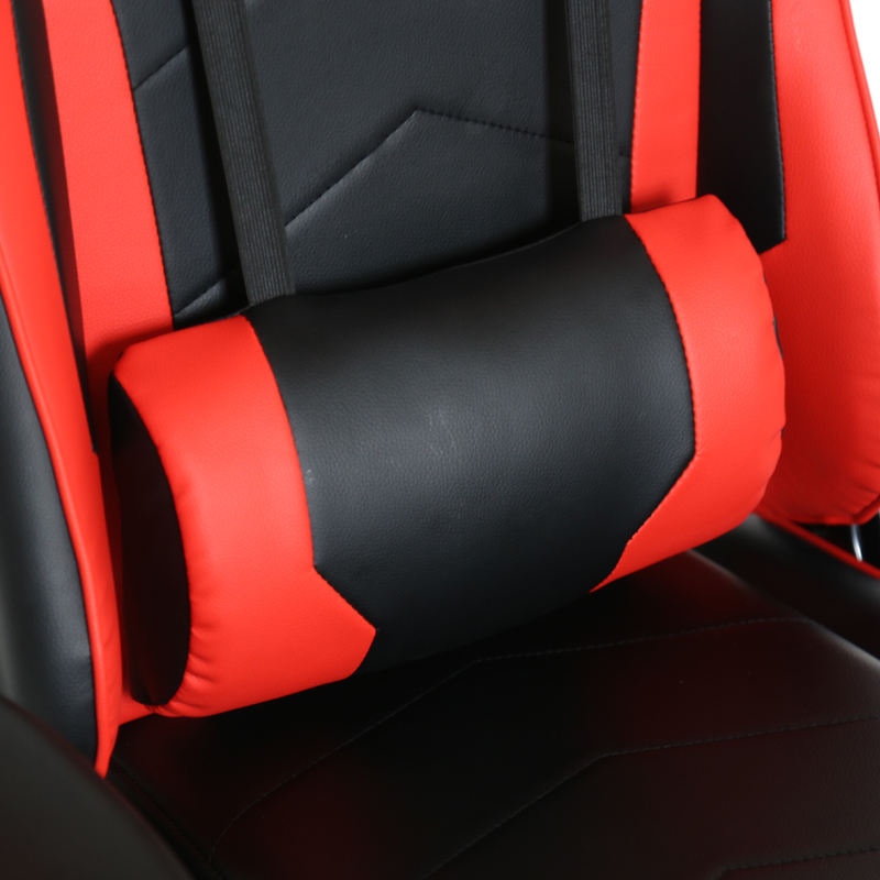 Udobna uredska stolica za računalne igrice Prilagođena crvena igračka stolica za masažu  Udobna uredska stolica za računalne igrice Prilagođena crvena igračka stolica za masažu