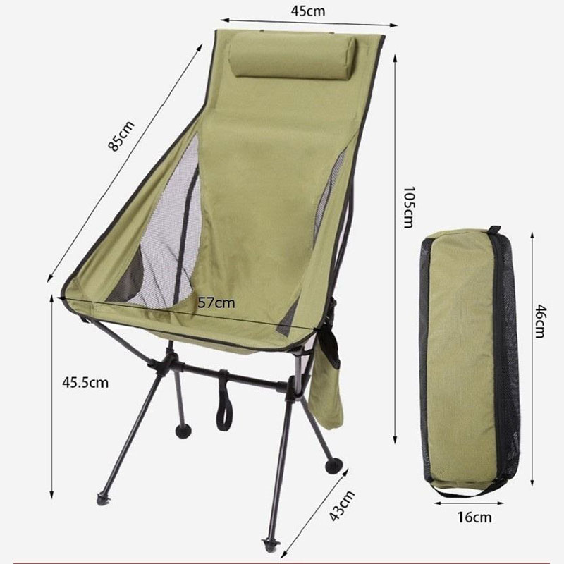 Namještaj za kampiranje Ultralight moon Chair High Load Fishing Chair sklopiva stolica za kampiranje  Namještaj za kampiranje Ultralight moon Chair High Load Fishing Chair sklopiva stolica za kampiranje