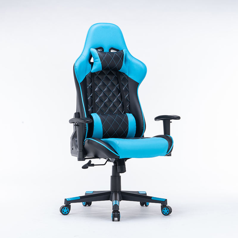 Jeftini podesivi naslon za ruke, okretni Sky Blue Racing Chair Rgb Gaming Chairs stolac  Jeftini podesivi naslon za ruke, okretni Sky Blue Racing Chair Rgb Gaming Chairs stolac