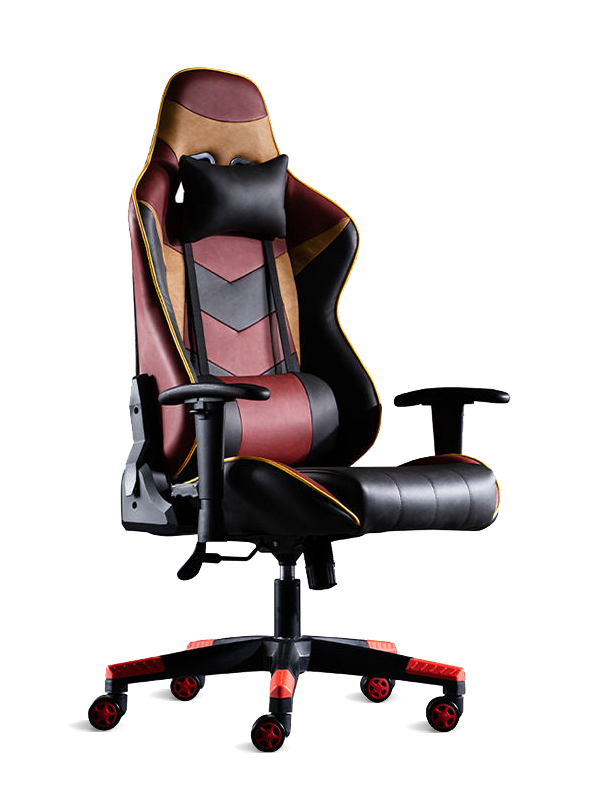 Retro PU kožna gaming stolica trkaća stolica za igračku uredsku računalnu stolicu 
