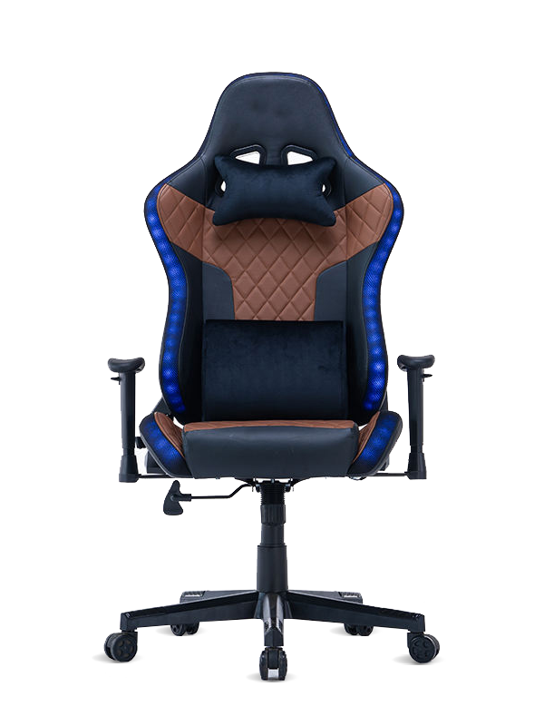 Kvalitetna gaming stolica s podesivim naslonom za ruke i rgb led svjetlom 