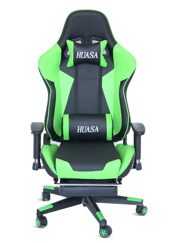 Jeftina i kvalitetna uredska stolica za igranje računala s naslonom za noge 