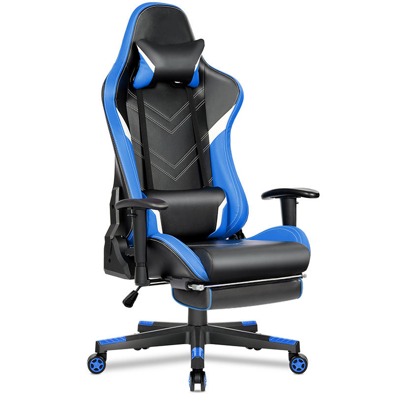 Visokokvalitetna stolica od PU tkanine s metalnim okvirom Višenamjenska stolica za trkaće igre  Visokokvalitetna stolica od PU tkanine s metalnim okvirom Višenamjenska stolica za trkaće igre