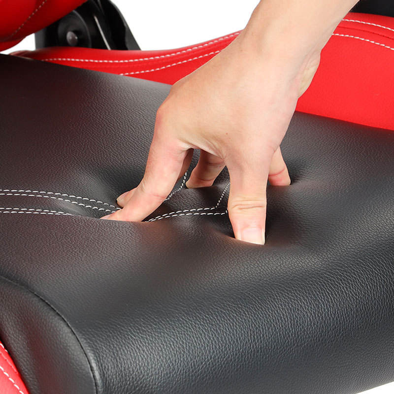 Visokokvalitetna stolica od PU tkanine s metalnim okvirom Višenamjenska stolica za trkaće igre  Visokokvalitetna stolica od PU tkanine s metalnim okvirom Višenamjenska stolica za trkaće igre