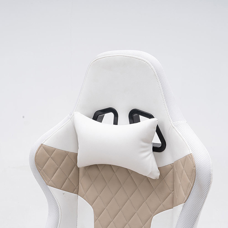 Gaming stolica rgb s naslonom za glavu i jastukom za struk  Gaming stolica rgb s naslonom za glavu i jastukom za struk