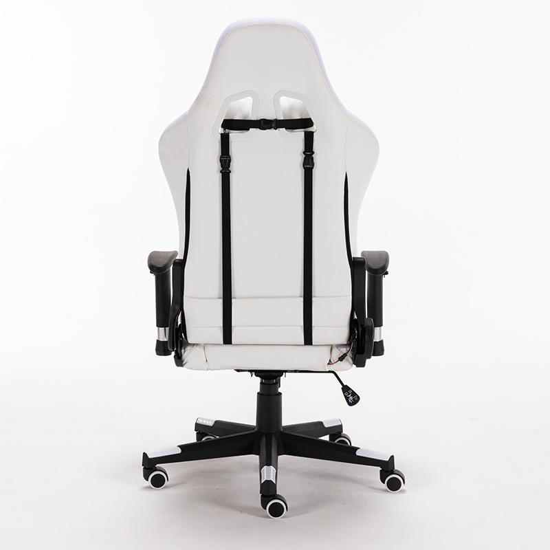 Manufacturer Outlet modna bijela RGB led svjetiljka Silla Gamer Ergonomic Computer Pc Gamer Chair  Manufacturer Outlet modna bijela RGB led svjetiljka Silla Gamer Ergonomic Computer Pc Gamer Chair