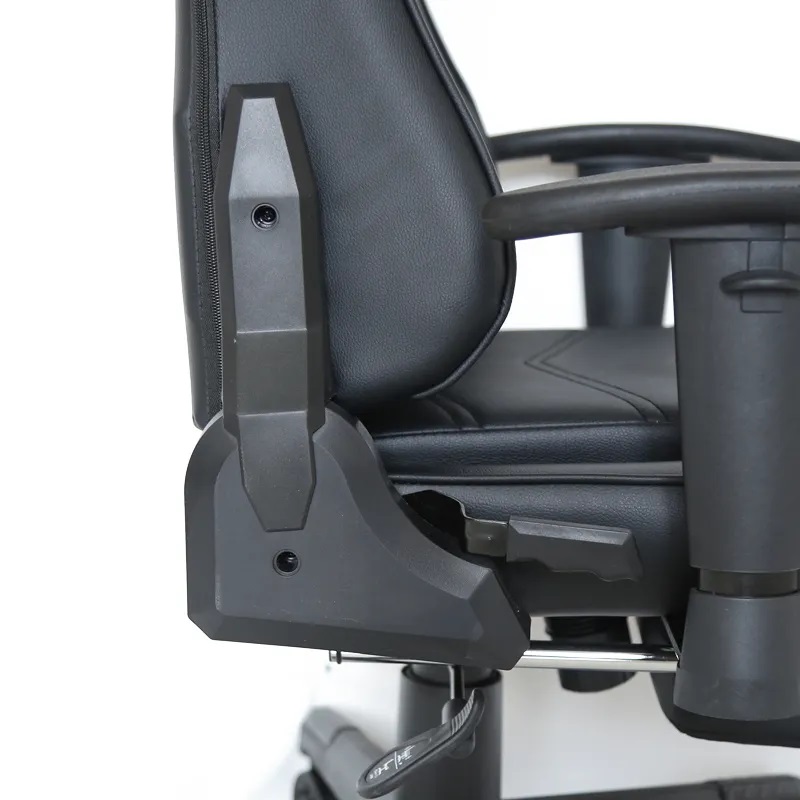 Podesiva crna kožna igračka stolica za uredski namještaj iz 2021  Podesiva crna kožna igračka stolica za uredski namještaj iz 2021